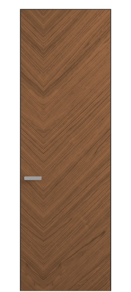 Межкомнатная дверь Рифт 0201 Орех умбра матовый рифт  Цена 82269 ₽ | Volhovec