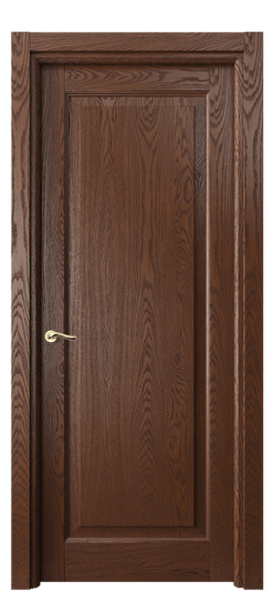 Дверь межкомнатная 0701 ДКЧ.Б. Цвет Дуб коньячный брашированный. Материал Массив дуба брашированный. Коллекция Лигнум. Картинка.