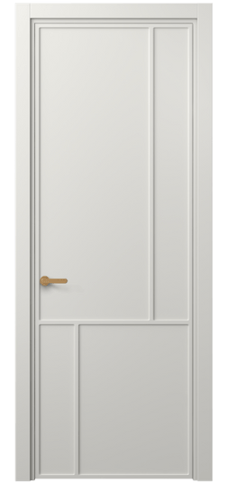 Дверь межкомнатная 8606 МСР . Цвет Матовый серый. Материал Гладкая эмаль. Коллекция Фрэйм. Картинка.