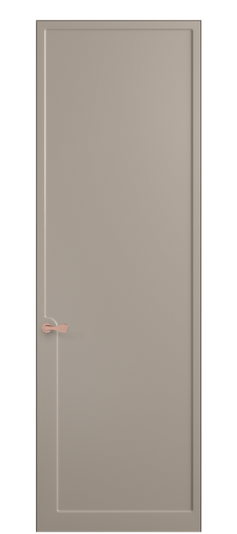 Дверь межкомнатная 7502 МБСК. Цвет Матовый бисквитный. Материал Гладкая эмаль. Коллекция Софтформ. Картинка.