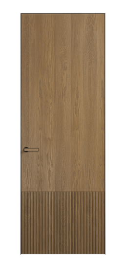 Дверь межкомнатная 8202 ДМС.М. Цвет Дуб мускатный матовый. Материал Массив дуба матовый. Коллекция Вельвет. Картинка.
