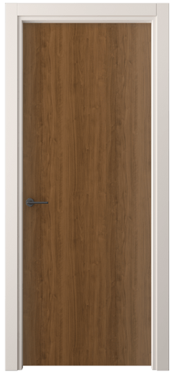 Дверь межкомнатная 0010 ЛОР. Цвет Лесной орех. Материал Ламинатин. Коллекция Фридом. Картинка.