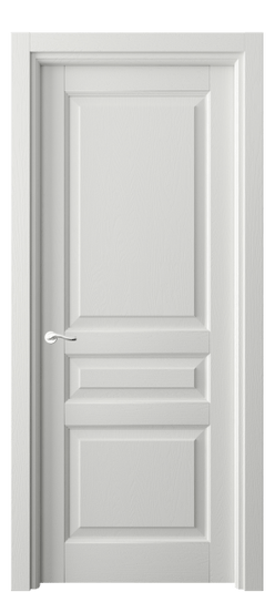 Дверь межкомнатная 0711 ДССР. Цвет Дуб светло-серый. Материал Массив дуба эмаль. Коллекция Лигнум. Картинка.