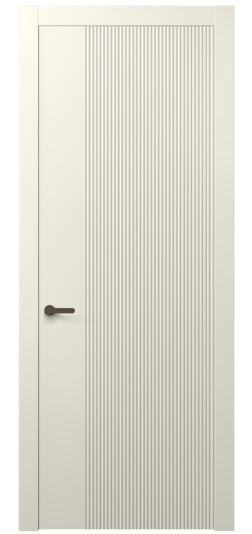 Дверь межкомнатная 8623 ММБ . Цвет Матовый молочно-белый. Материал Гладкая эмаль. Коллекция Дюна. Картинка.