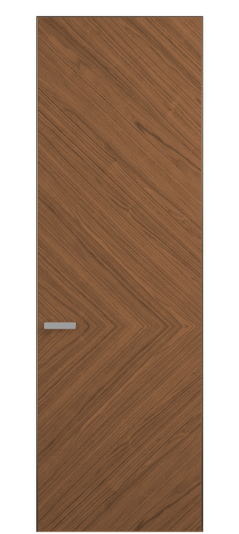 Дверь межкомнатная АКП 0202 ОУММР Орех умбра матовый. Цвет Орех умбра матовый рифт. Материал Радиальный шпон НатурВуд. Коллекция Рифт. Картинка.