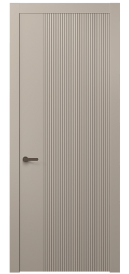 Дверь межкомнатная 8623 МБСК . Цвет Матовый бисквитный. Материал Гладкая эмаль. Коллекция Дюна. Картинка.