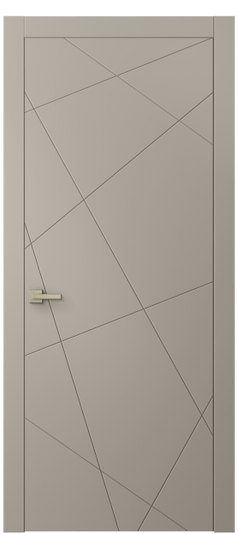 Дверь межкомнатная АКП 8048 МБСК Матовый бисквитный. Цвет Матовый бисквитный. Материал Гладкая эмаль. Коллекция Линия. Картинка.