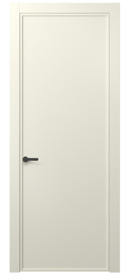 Дверь межкомнатная АКП 8601 ММБ. Цвет Матовый молочно-белый. Материал Гладкая эмаль. Коллекция Фрэйм. Картинка.