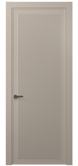 Дверь межкомнатная 8622 МБСК . Цвет Матовый бисквитный. Материал Гладкая эмаль. Коллекция Дюна. Картинка.