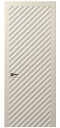 Дверь межкомнатная АКП 8628 МБСР. Цвет Матовый бежево-серый. Материал Гладкая эмаль. Коллекция Дюна. Картинка.