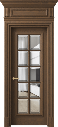 Дверь межкомнатная 7310 ДТМ.М ПРОЗ Ф. Цвет Дуб туманный матовый. Материал Массив дуба матовый. Коллекция Антик. Картинка.