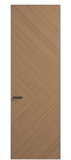 Дверь межкомнатная 0202 ДСПМР Дуб сепия матовый. Цвет Дуб сепия матовый рифт. Материал Радиальный шпон НатурВуд. Коллекция Рифт. Картинка.