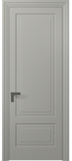 Дверь межкомнатная АКП 8341 МНСР Матовый нейтральный серый. Цвет Матовый нейтральный серый. Материал Гладкая эмаль. Коллекция Рокка. Картинка.