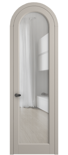 Дверь межкомнатная 6814 МСБЖ MORU. Цвет Матовый светло-бежевый. Материал Гладкая эмаль. Коллекция Палаццо. Картинка.