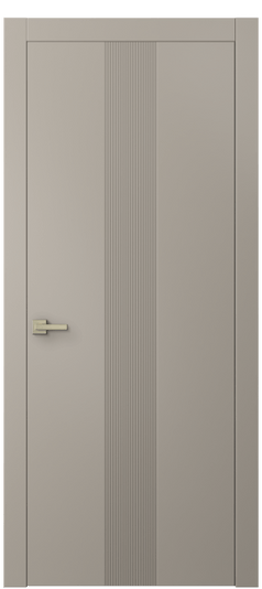 Дверь межкомнатная АКП 8042 МБСК Матовый бисквитный. Цвет Матовый бисквитный. Материал Гладкая эмаль. Коллекция Линия. Картинка.
