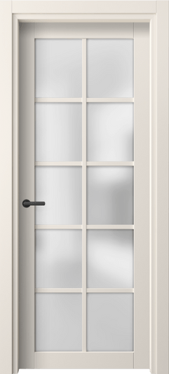 Дверь межкомнатная 2106 ПЭКБ САТ. Цвет ПЭТ кремово-белый. Материал ПЭТ. Коллекция Нео. Картинка.