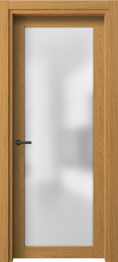 Дверь межкомнатная 2102 ВНД САТ. Цвет Ванильный дуб. Материал Ламинатин. Коллекция Нео. Картинка.